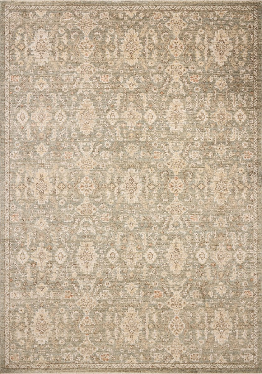 Palma PLM-03 Lagoon/Natural Area Rug | Rugs Direct