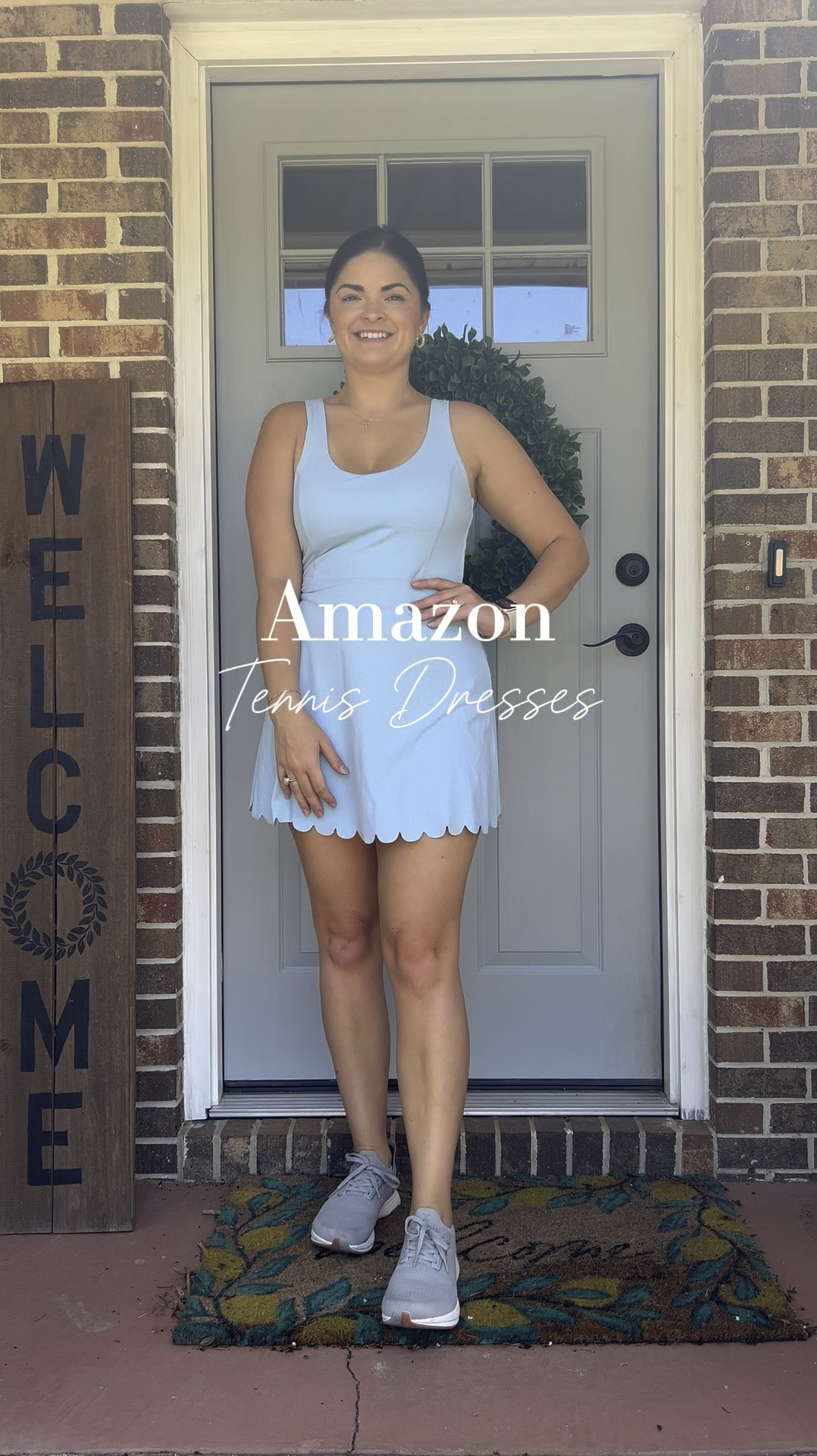I discovered the most adorable tennis dresses on Amazon! The fabric feels amazing, and the price is just right. 🩵 The baby blue one comes with detachable shorts, making it perfect for a busy mom. The black one has the cutest cut-out design in the back!

I’m wearing my usual medium in both!

#LTKFallSale #LTKFindsUnder50 #LTKActive