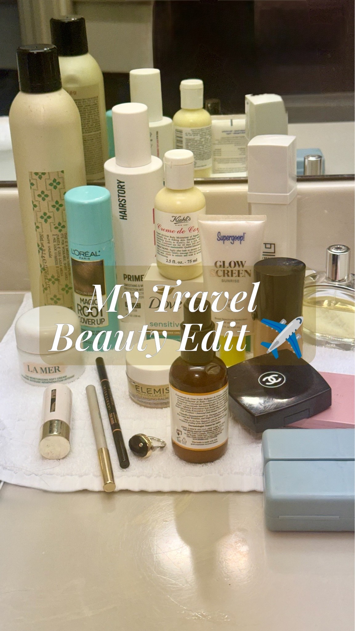 My travel beauty edit ✈️ 

After years of packing (and overpacking), I’ve narrowed it down to the products I rely on most. 

These are the skincare, makeup, hair, and SPF favorites that always make the cut. Linked here for you. 💙

#LTKBeauty #LTKOver40 #LTKselfcare