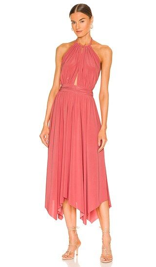 Carissa Dress in Coral Corve | Revolve Clothing (Global)