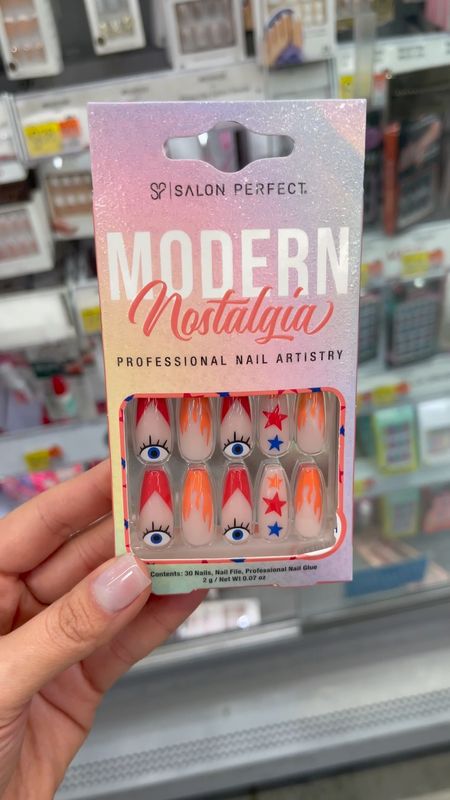 New Press On / Glue On Styles from Salon Perfect at WALMART Beauty sections just in time for spring summer 2023 festivals and music concerts - nail tech not required ✨

#LTKFestival #LTKBeautySale #LTKbeauty