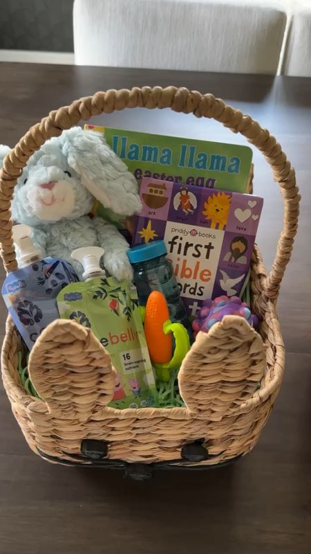 Easter basket - Easter - baby Easter - toddler Easter - baby toys for Easter basket - baby bible book - toddler snacks - basket stuffing 

#LTKSeasonal #LTKGiftGuide #LTKbaby