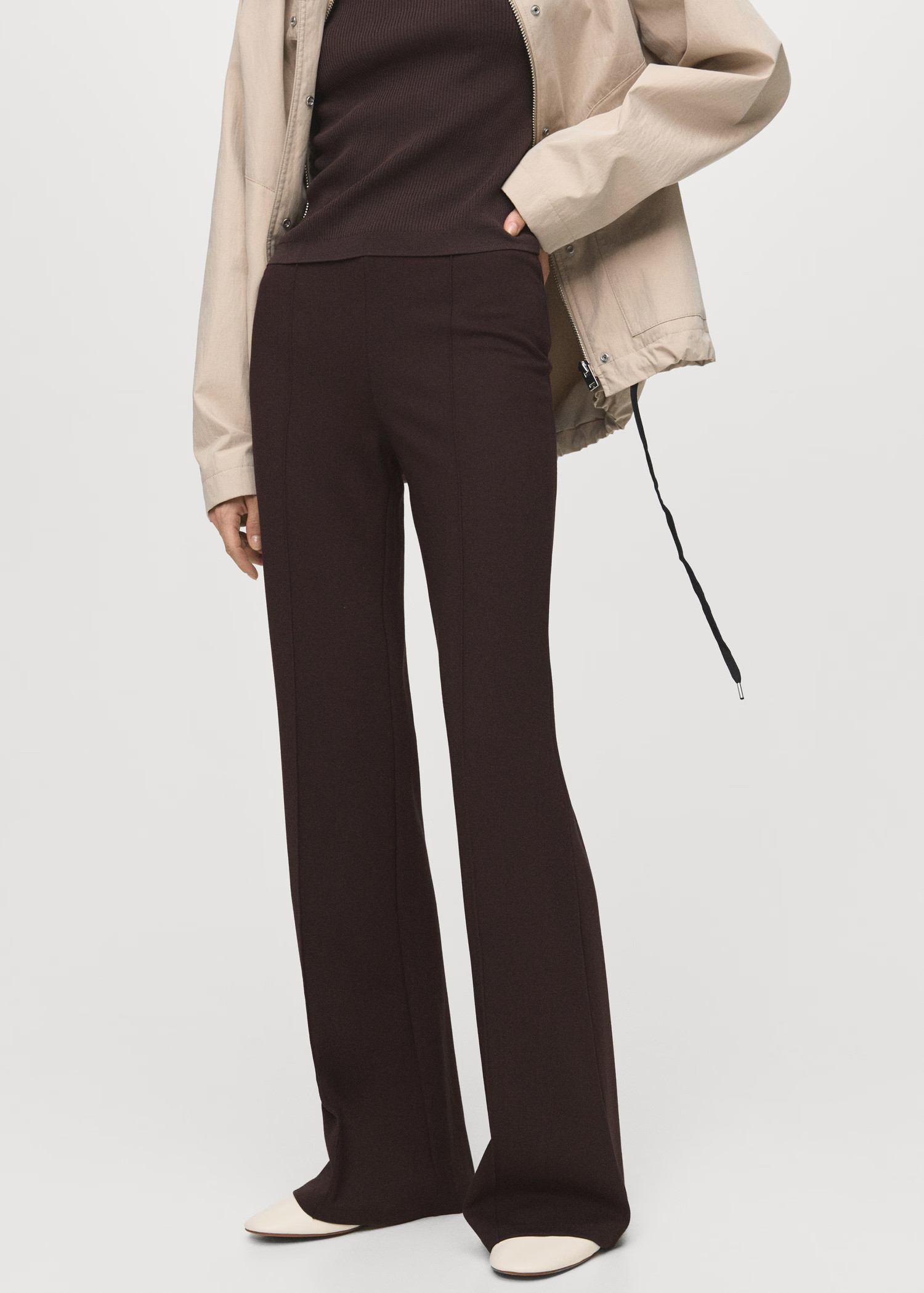Leggings with seam detail | Mango (US/MX/AU)