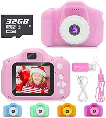 Hachi's Choice Gift Kids Camera Toys for 1-9 Year Old Girls, Compact Cameras for Children,Best Bi... | Amazon (US)