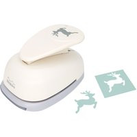 Bira Craft 3 Inch Reindeer Lever Action Punch, Christmas For Paper Crafting Scrapbooking Cards | Etsy (US)