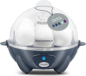 Amazon.com: Elite Gourmet EGC700BG# Rapid Egg Cooker, 7 Easy-To-Peel, Hard, Medium, Soft Boiled E... | Amazon (US)