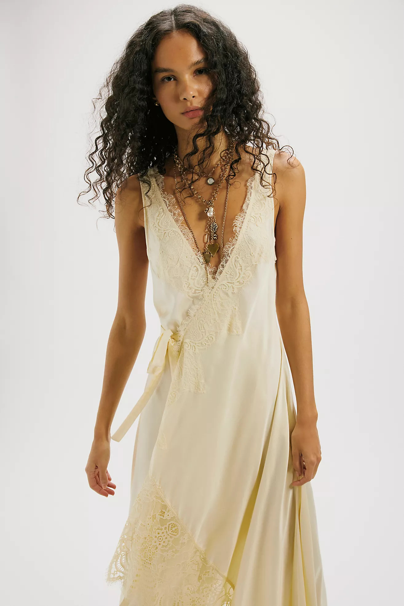 Nigel Preston Soho Wrap Midi Dress | Free People (Global - UK&FR Excluded)