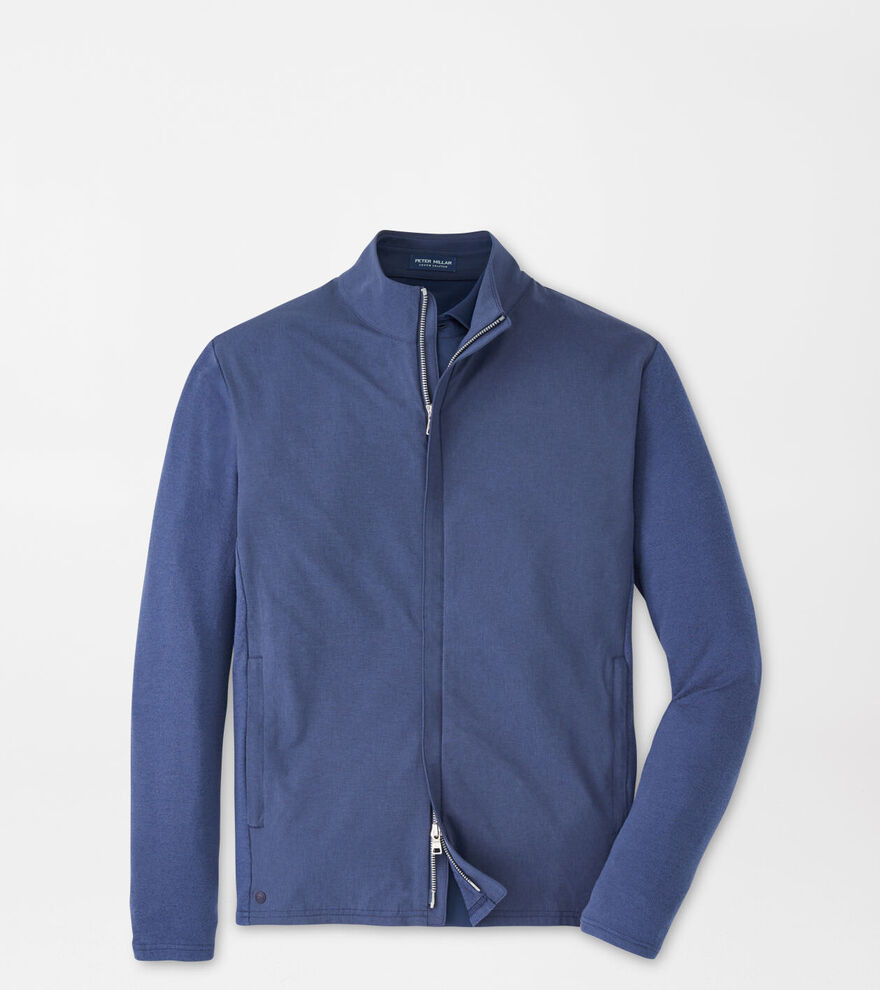 Solstice Performance Hybrid Full-Zip Cardigan | Peter Millar