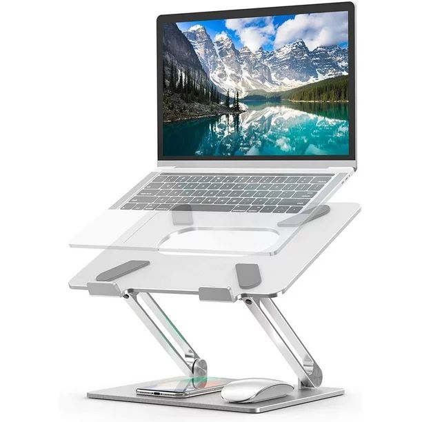 Afeods Adjustable Laptop Stand, Aluminum Computer Riser Multi-Angle Stand, Ergonomic Adjustable N... | Walmart (US)