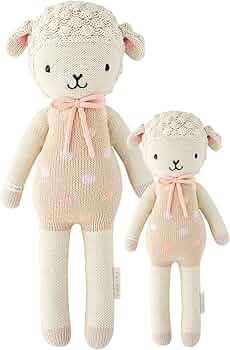 cuddle + kind Lucy The Lamb (Pastel) Doll - Lovingly Handcrafted Dolls for Nursery Decor, Fair Tr... | Amazon (US)