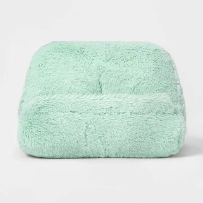 Faux Fur Tablet Holder Mint - Pillowfort™ | Target