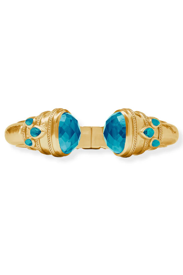 Julie Vos Cannes London Blue Cuff Bracelet | The Willow Tree