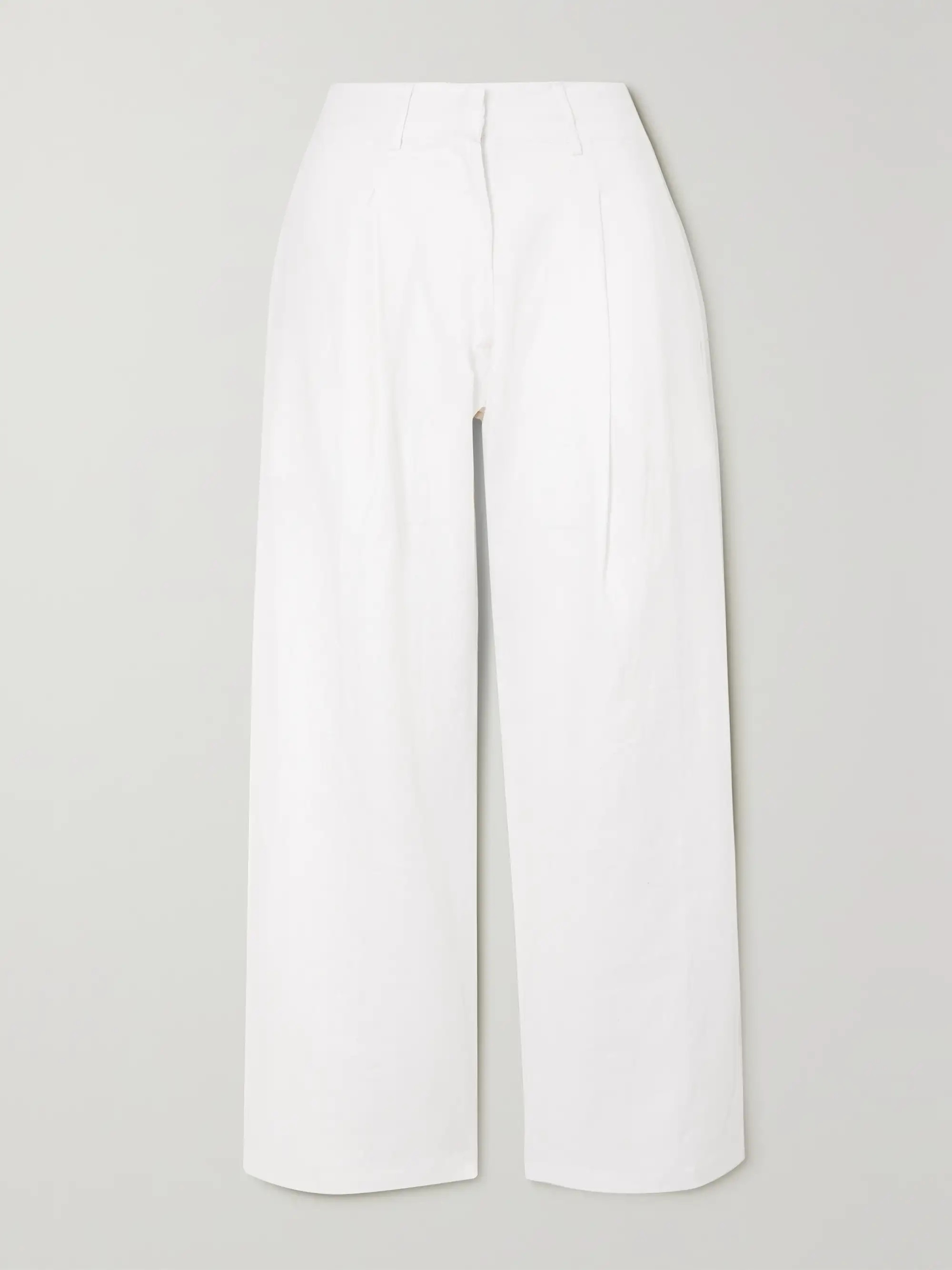 Francois linen wide-leg pants | NET-A-PORTER (US)
