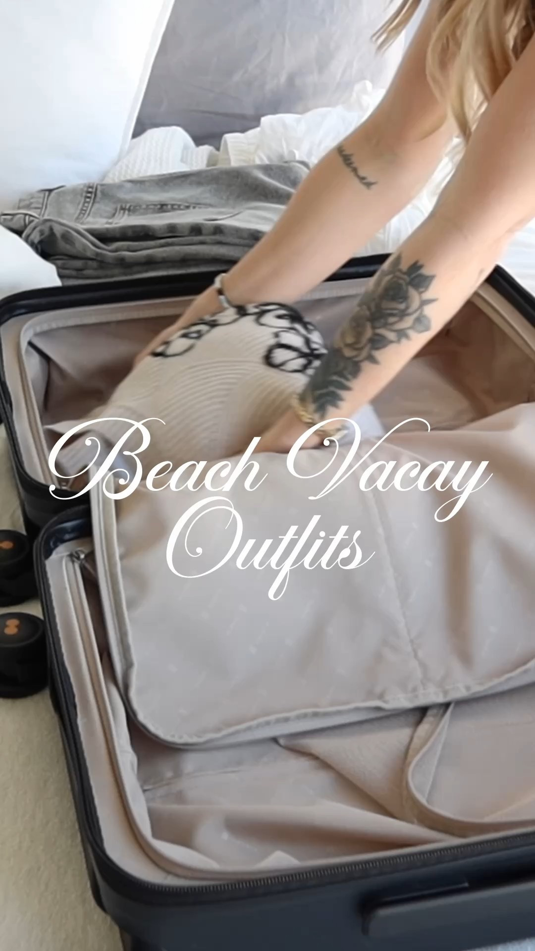 cute outfits I packed for our weekend beach vacation 👸🏼🌊☀️👙⛱️ @level8_official literally has the absolutely best luggage!!! Their compartments are so roomie and the styles are really luxurious. Best suitcases I’ve ever used, hands down!! 

Use CHRISTINA10 for 10% off @level8_official ✨

#luggage #level8 #suitcases #howtopack #springoutfit #vacationoutfits #traveloutfit #minivlog #beachvlog #galveston

#LTKSpringSale #LTKPetite #LTKTravel