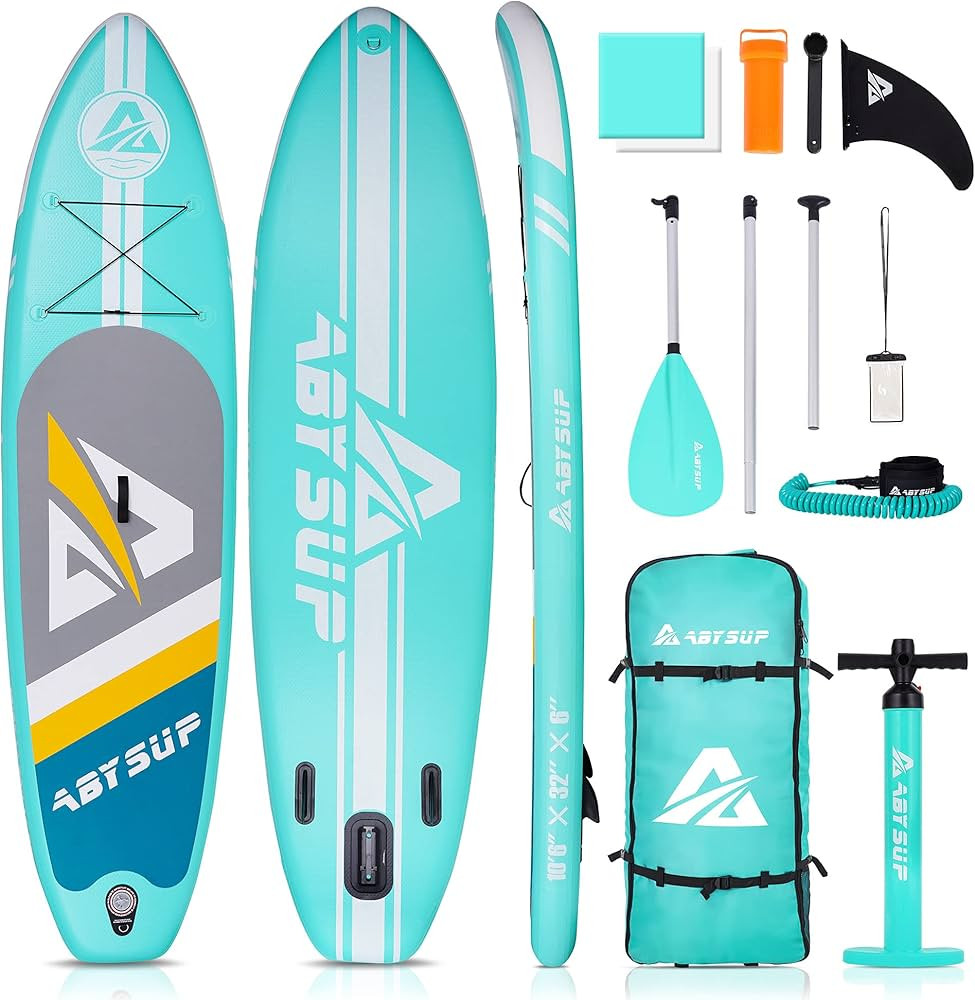 Paddle Boards 10'/10'6"/11'Wide Inflatable Stand Up Paddle Board with Premium SUP Board Accessori... | Amazon (US)