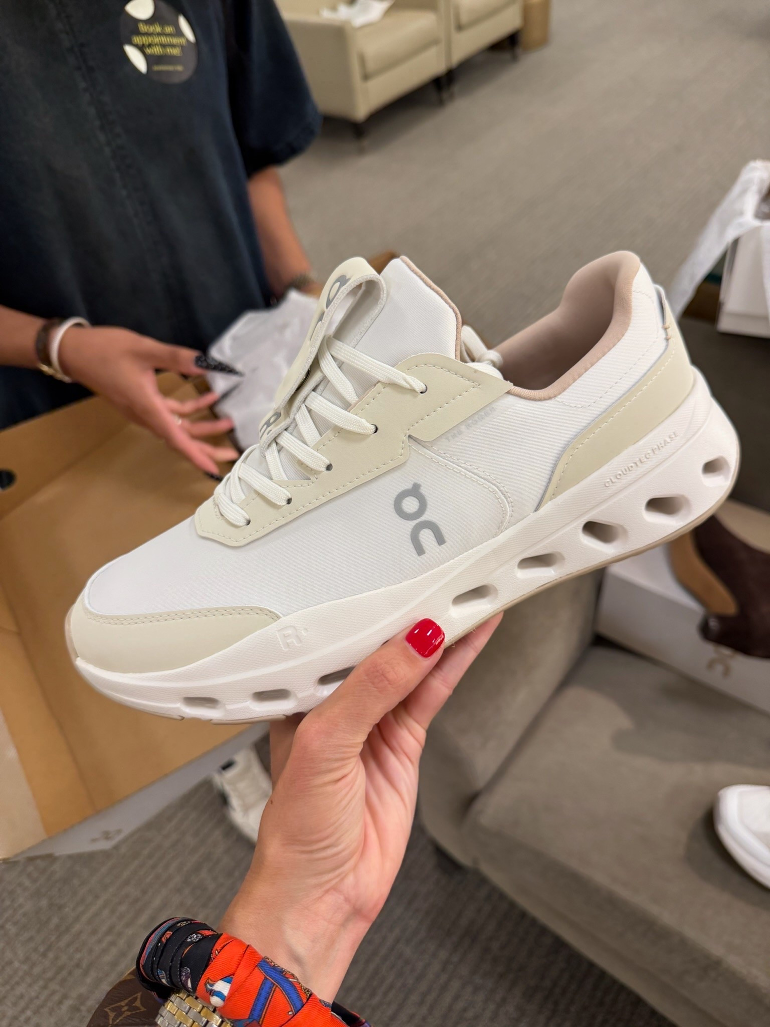 I tried these on during the Anniversary Sale and immediately understood the hype. The Cloudtilt has a cushioned, responsive sole that feels supportive without being heavy, and the creamy neutral color works with activewear, denim, and travel outfits.

On Cloudtilt sneakers, neutral sneakers, comfortable walking shoes, cushioned sneakers, travel shoes, everyday sneakers, women’s athletic shoes, Nordstrom Anniversary Sale, supportive footwear, TheMomInStyle

#LTKActive #LTKootd #LTKdayinmylife