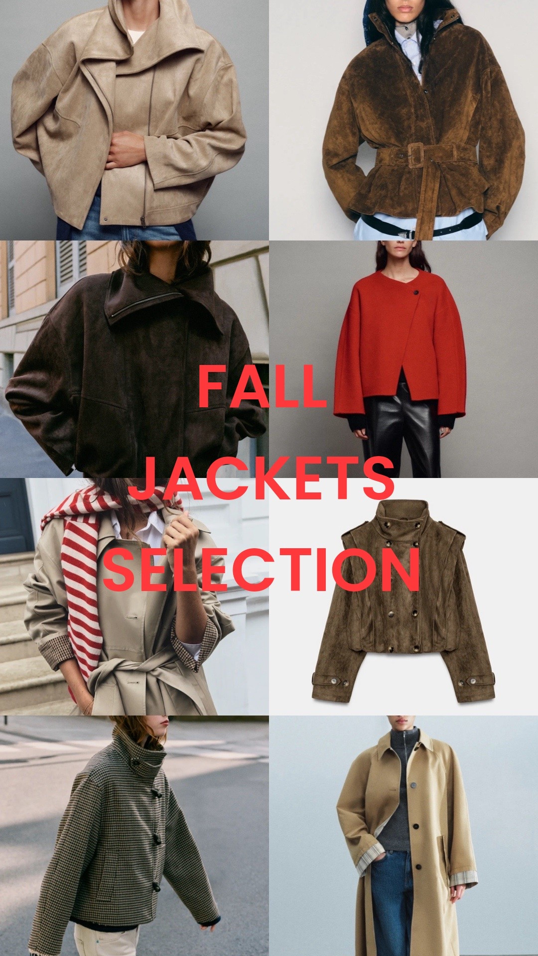 Fall jacket selection @Zara 🍂 #fallfashion #selection #zara

#LTKfrance #LTKstyletip #LTKautumn