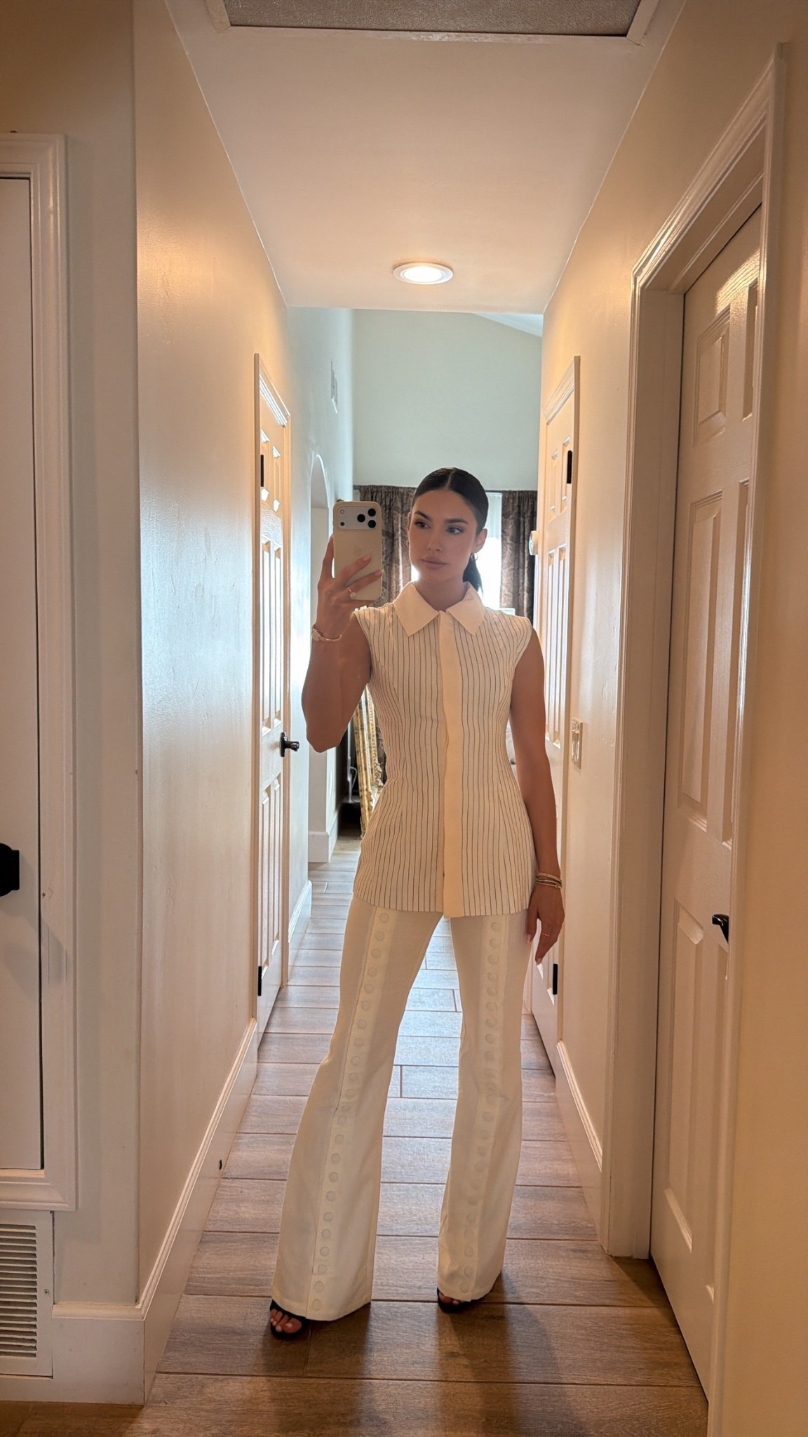 Wearing size xs in top and bottom 