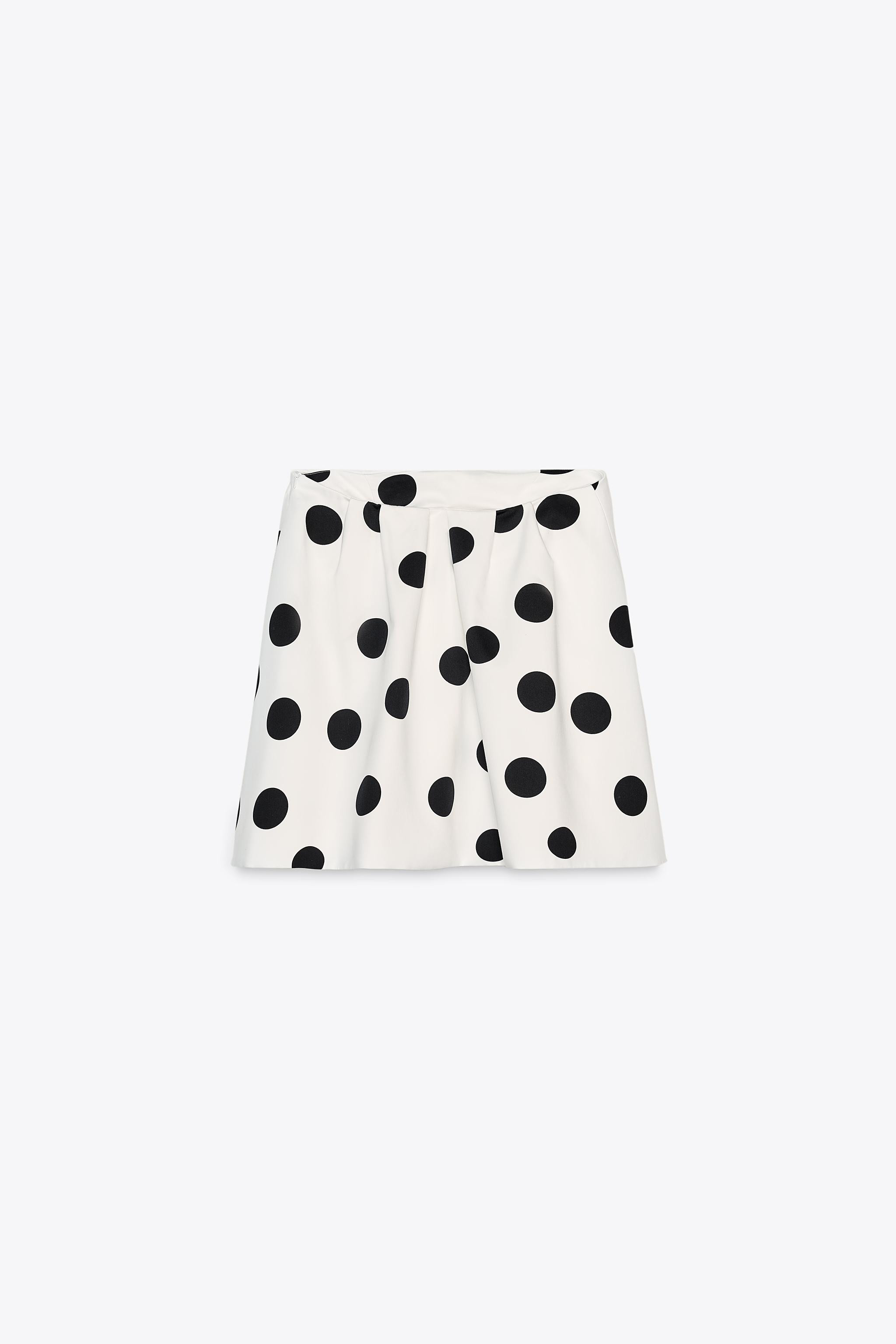 POLKA DOT STRAPLESS TOP | Zara US