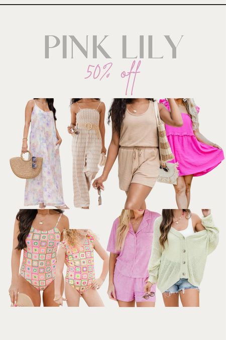 Pink lily has so many great deals right now for summer!!