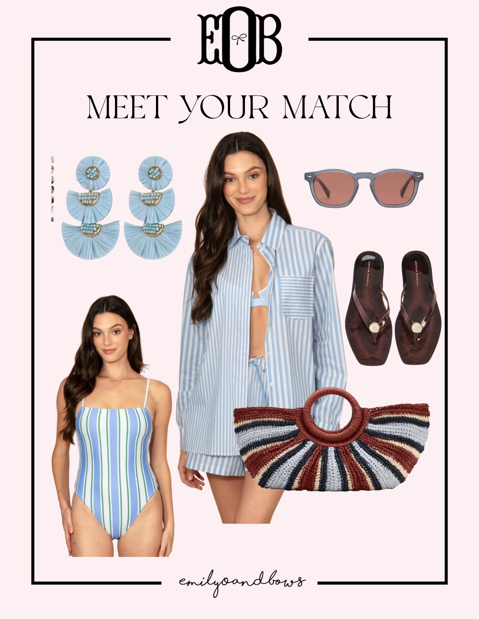 Meet your match! Summer matching set!