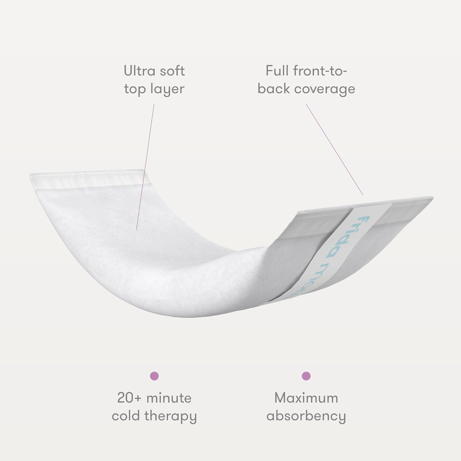 Frida Mom 2-in-1 Postpartum Pads, Absorbent Perineal Ice Maxi Pads, Instant Cold Therapy Packs an... | Amazon (US)