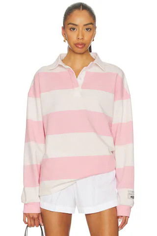 Rugby Top in Almond Blossom | Revolve Clothing (Global)