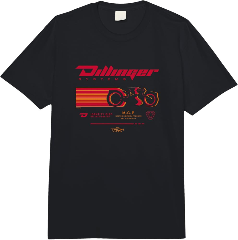 TRON Ares Dillinger Systems Lightcycle Design Comfort Colors Adult Heavyweight T-Shirt | Amazon (US)