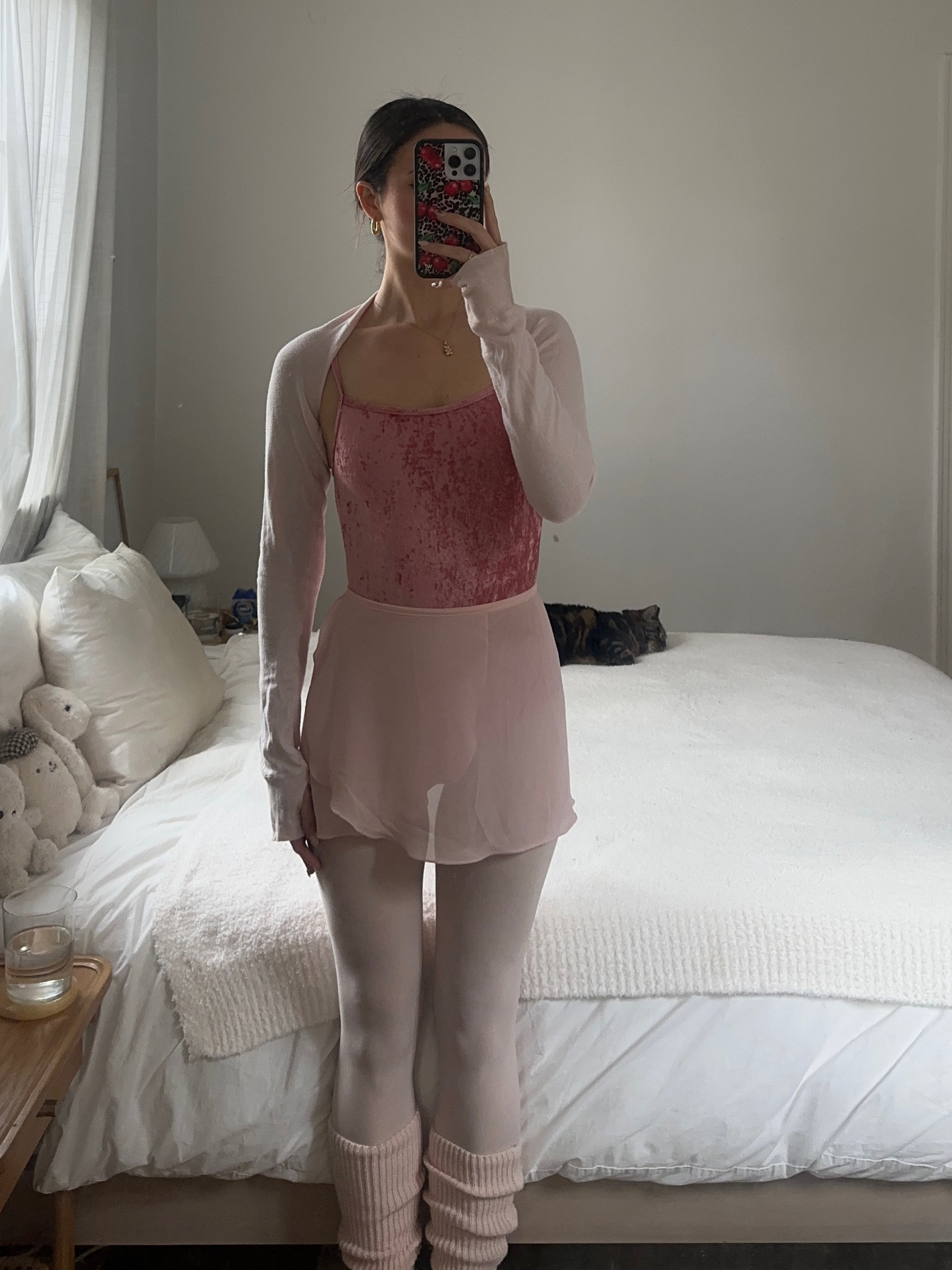 Pink outfit for ballet 