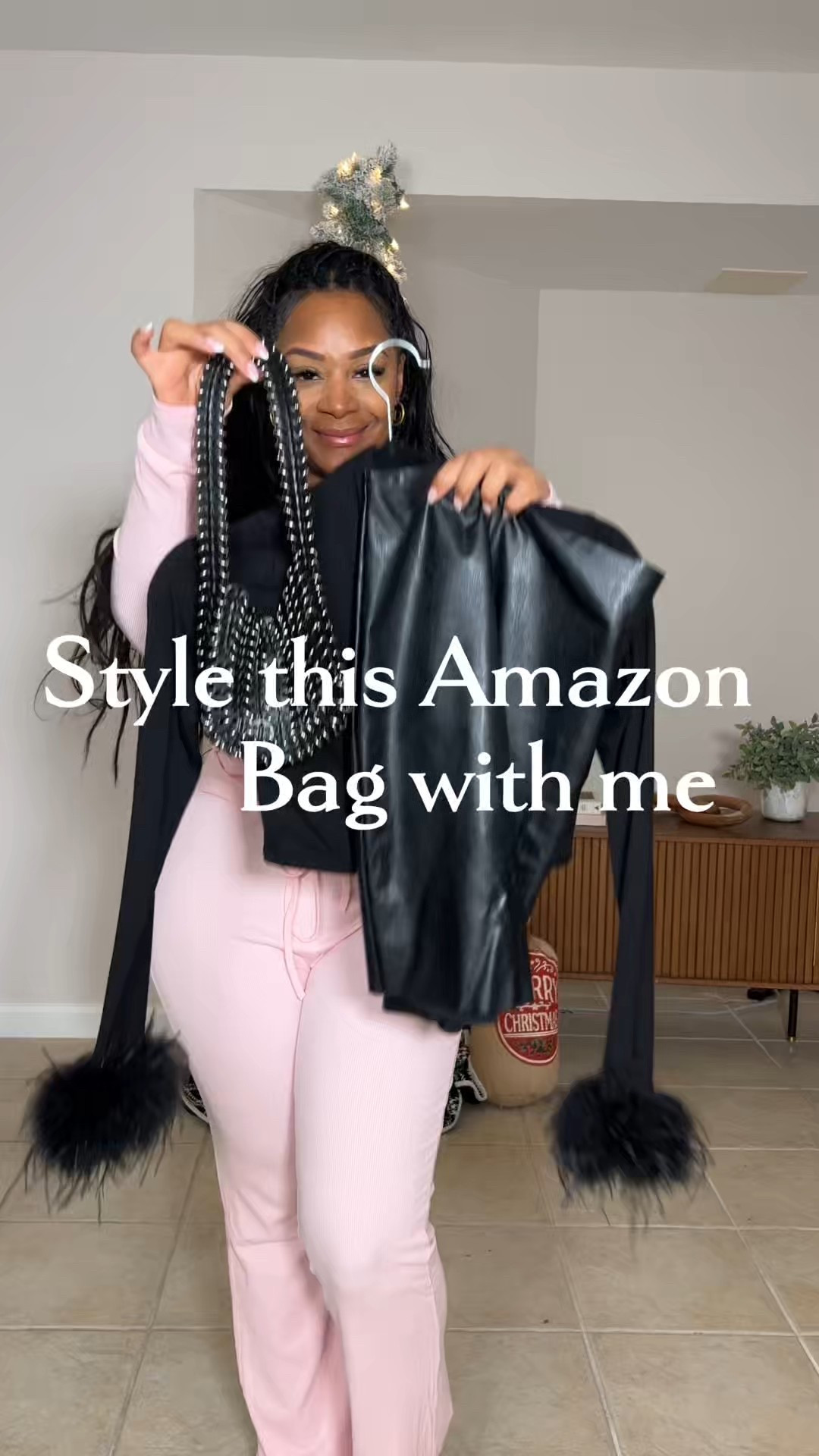 I can’t believe this bag is from
Amazon ! The quality it feels and looks so expensive , you need it !!! 

My top is old and sold out 

#LTKBeauty #LTKHoliday #LTKGiftGuide