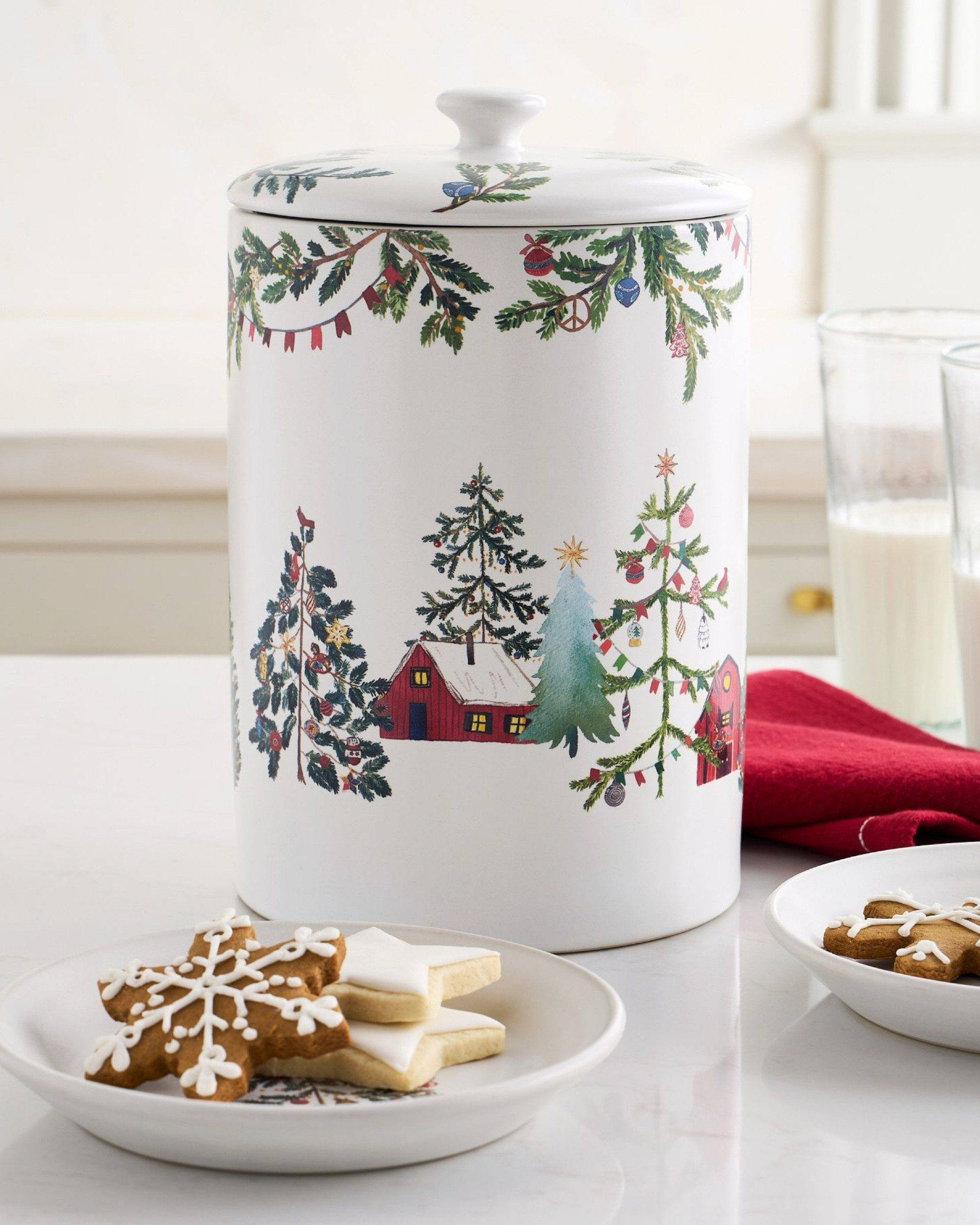 Celebrate one of the season’s sweetest traditions with these charming figural cookie jars, perfect for adding a touch of whimsy to your countertop or table. Handcrafted from ceramic and carefully hand-painted, each jar is unique—just like the holiday confections that inspire them. Fill them with festive treats, and make them a cherished part of your holiday traditions for years to come.

Pair it with a batch of homemade cookies or festive candies for an extra-special gift that brings joy now and becomes a cherished part of holiday memories for years to come.

#LTKHome #LTKGiftGuide #LTKHoliday