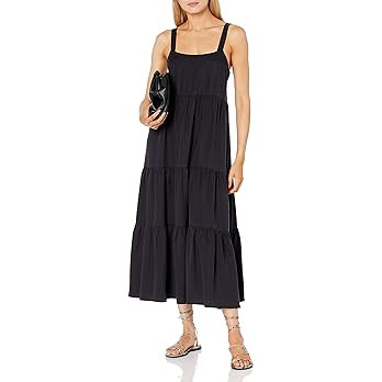 The Drop Women's Britt Tiered Maxi Tent Dress | Amazon (US)