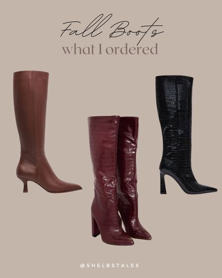 Ready for allll the fall boots. Here are the three I just ordered. I’ll share sizing details when they come in. Red is the color of the season so I’m so excited for the red croc boots. They are also only $30 and the other two boots are quite a bit more. I do believe boots are a good investment though  

#LTKshoecrush #LTKsalealert #LTKstyletip