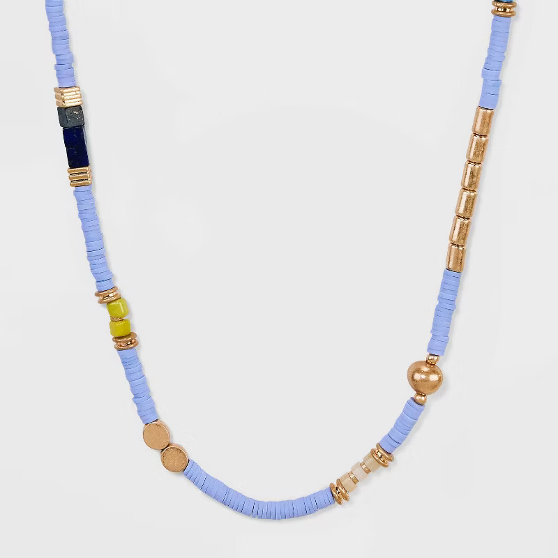 Semi-Precious Beaded Necklace - Universal Thread™ | Target