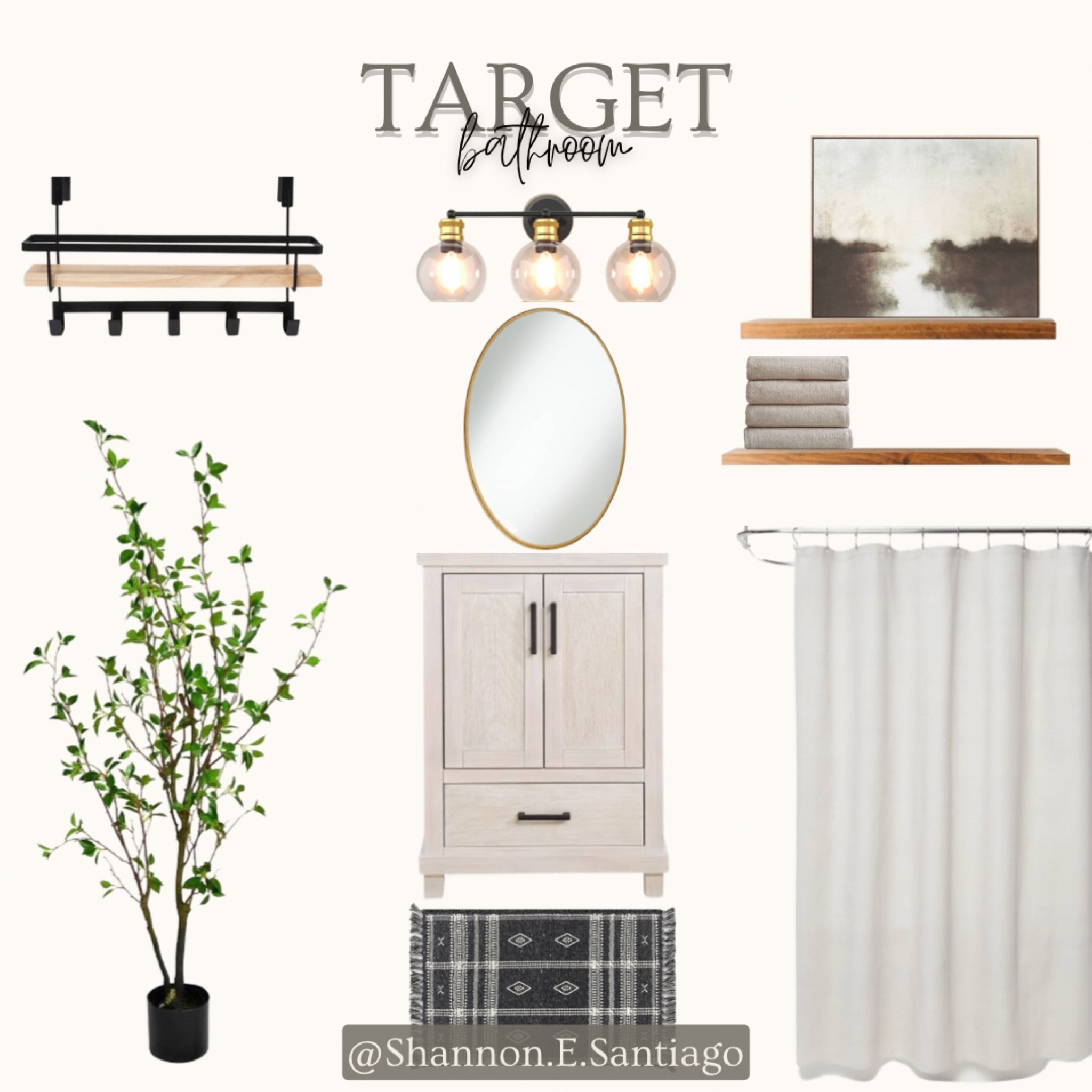 Target Deal day bathroom: modern, transitional 

#LTKunder50 #LTKsalealert #LTKhome