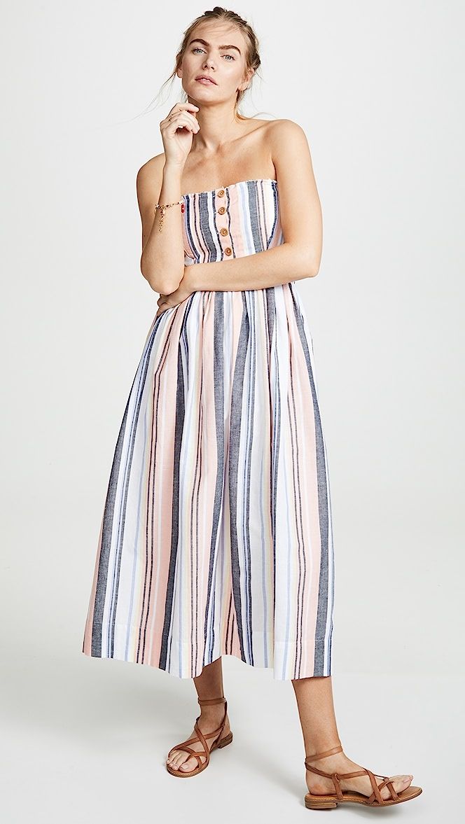 Free People Lilah Pleated Tube Dress | SHOPBOP SAVE UP TO 25% Use Code: EVENT19 | Shopbop