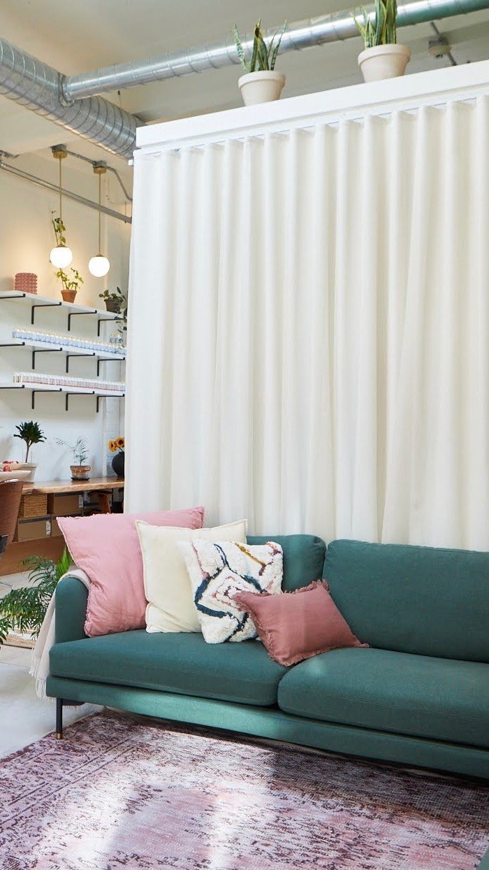 Comfortable little lobby for our favorite acupuncturist in Jersey City! 

The goal with this space was to infuse brand colors while creating a space that felt welcoming, comforting, soft and airy. 

A place where you can relax and just be. 

#LTKStyleTip #LTKHome