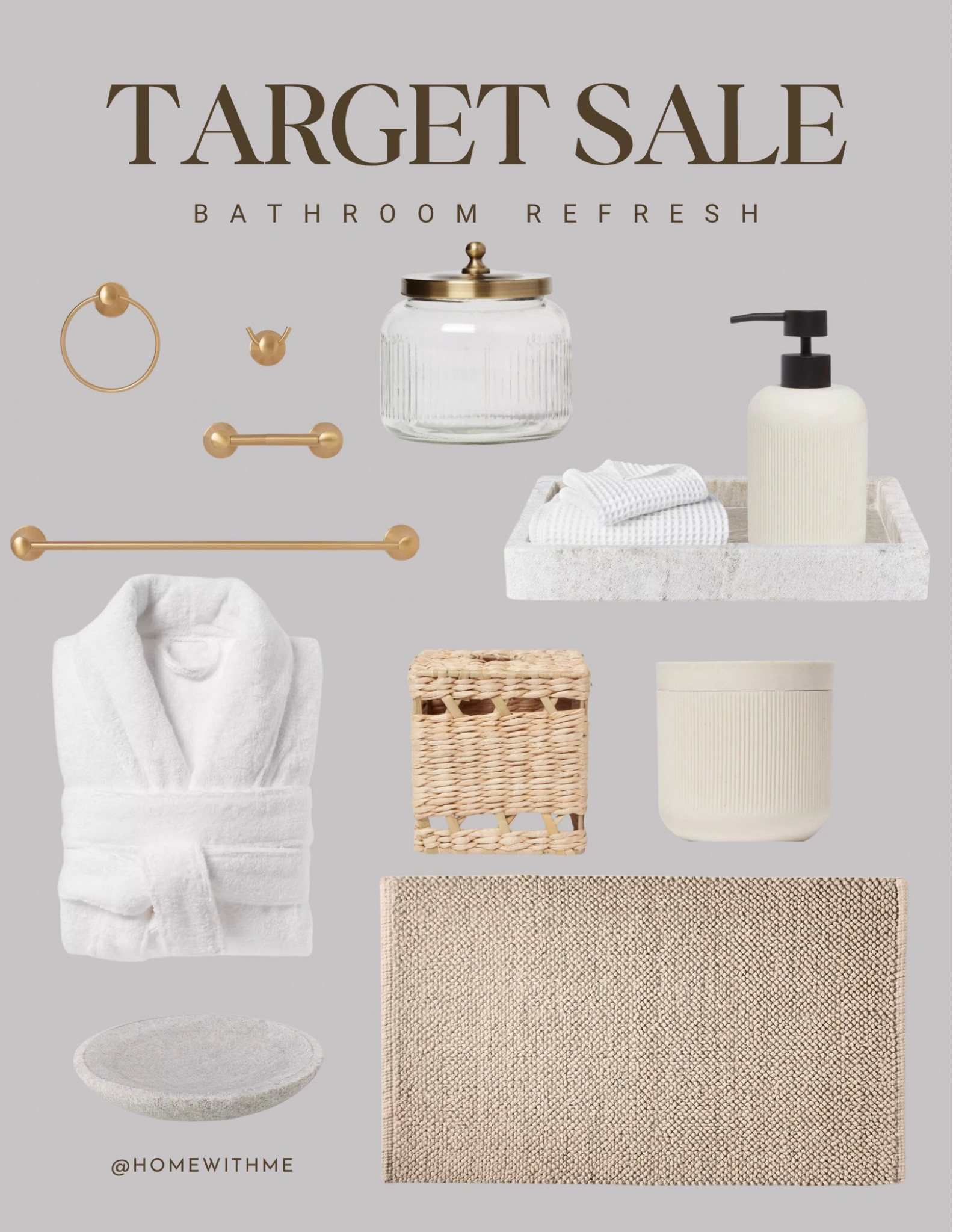 4pc Casual Bath Hardware Set … curated on LTK