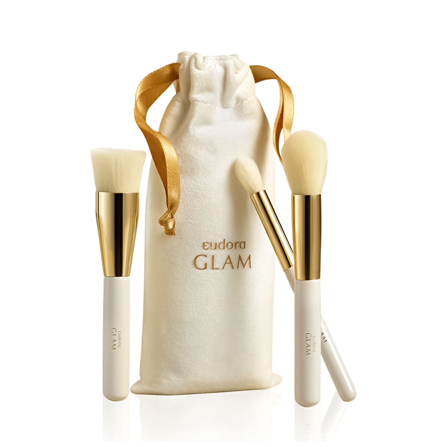 Kit Mini Pincéis Glam | Eudora (BR)