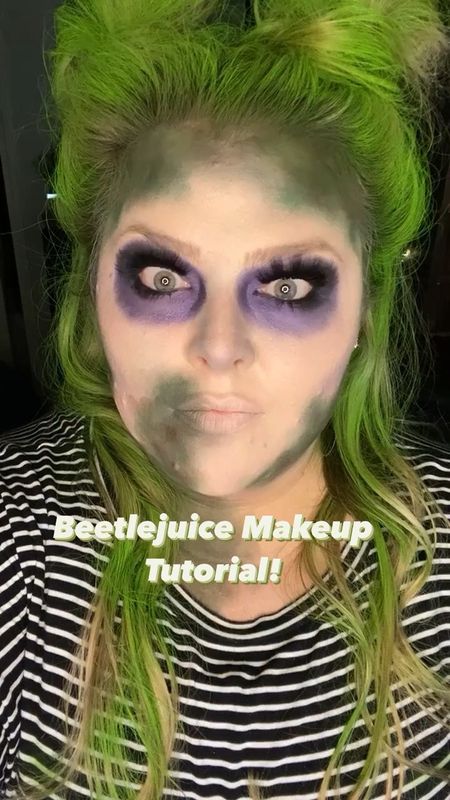 Beetlejuice Makeup Tutorial!

#LTKHalloween #LTKbeauty #LTKSeasonal