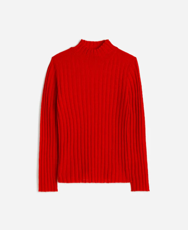 Alpaca-Blend Mockneck Sweater | Madewell