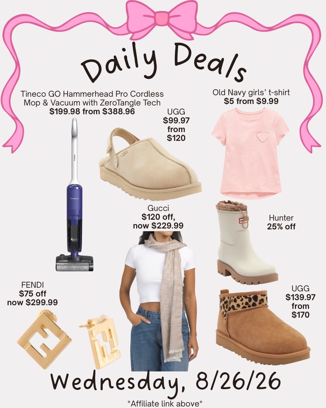 Daily deals

#LTKSaleAlert #LTKMidsize #LTKSeasonal