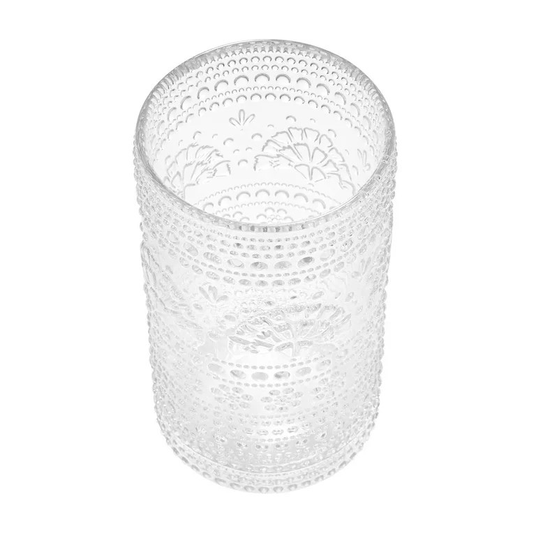 The Pioneer Woman Channing Glass 18-Ounce Tumbler, Clear | Walmart (US)
