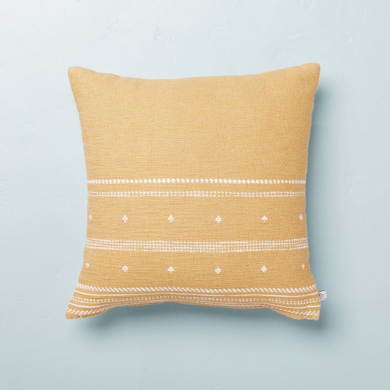 Dotted Stripe Throw Pillow with Zipper - Hearth & Hand™ with Magnolia | Target