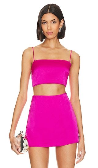 Clurb Crop Top in Hot Pink | Revolve Clothing (Global)