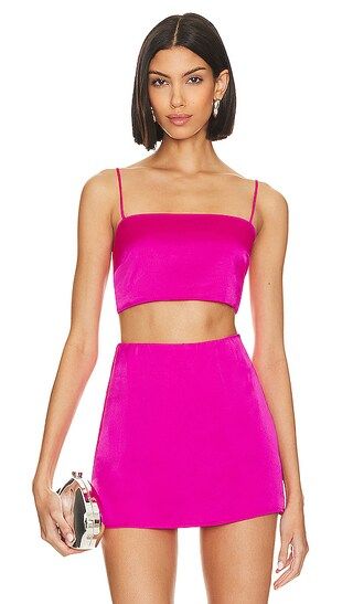 Clurb Crop Top in Hot Pink | Revolve Clothing (Global)