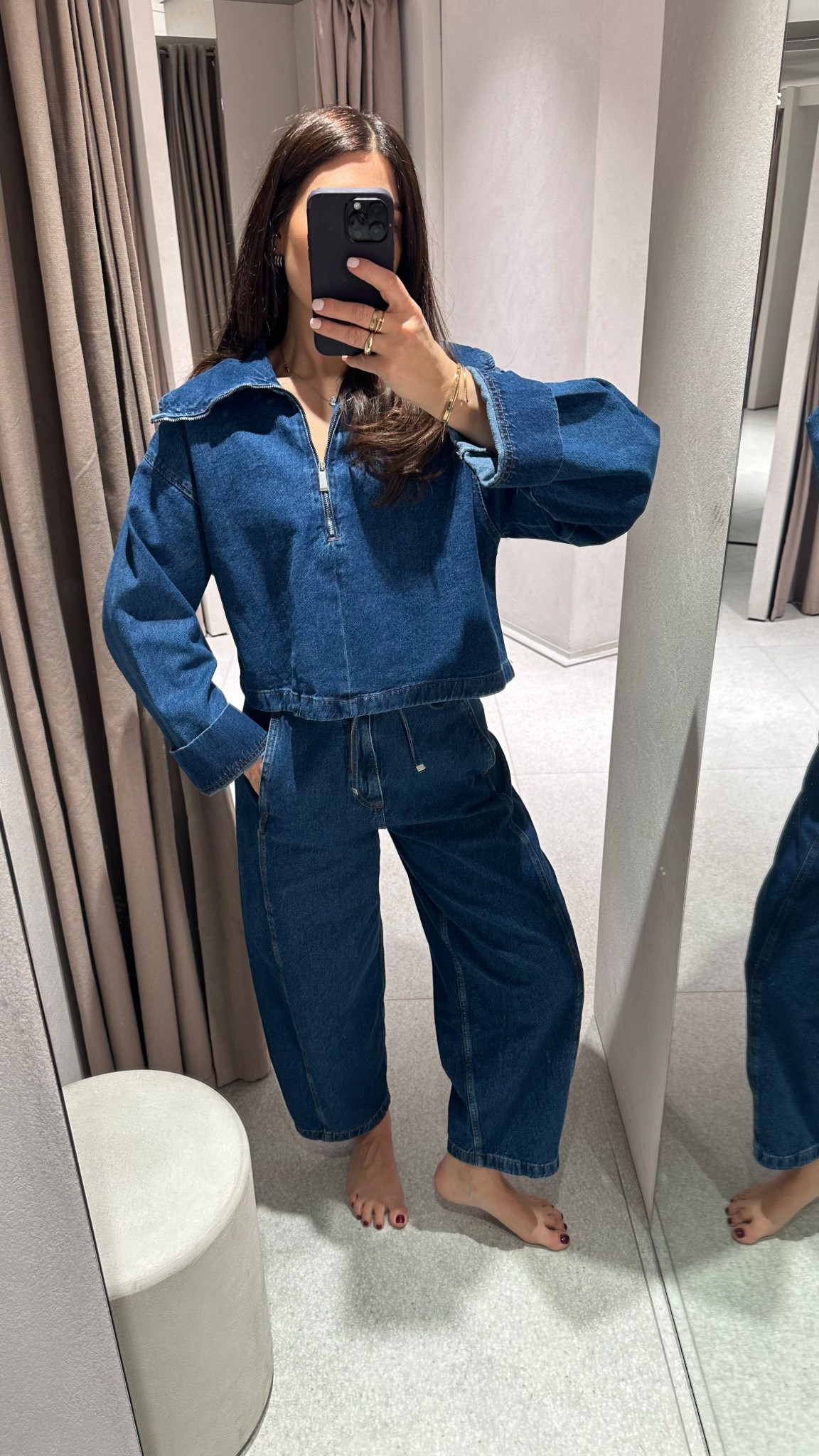 Zara’s viral double denim 💙

#LTKuk #LTKeurope #LTKspring