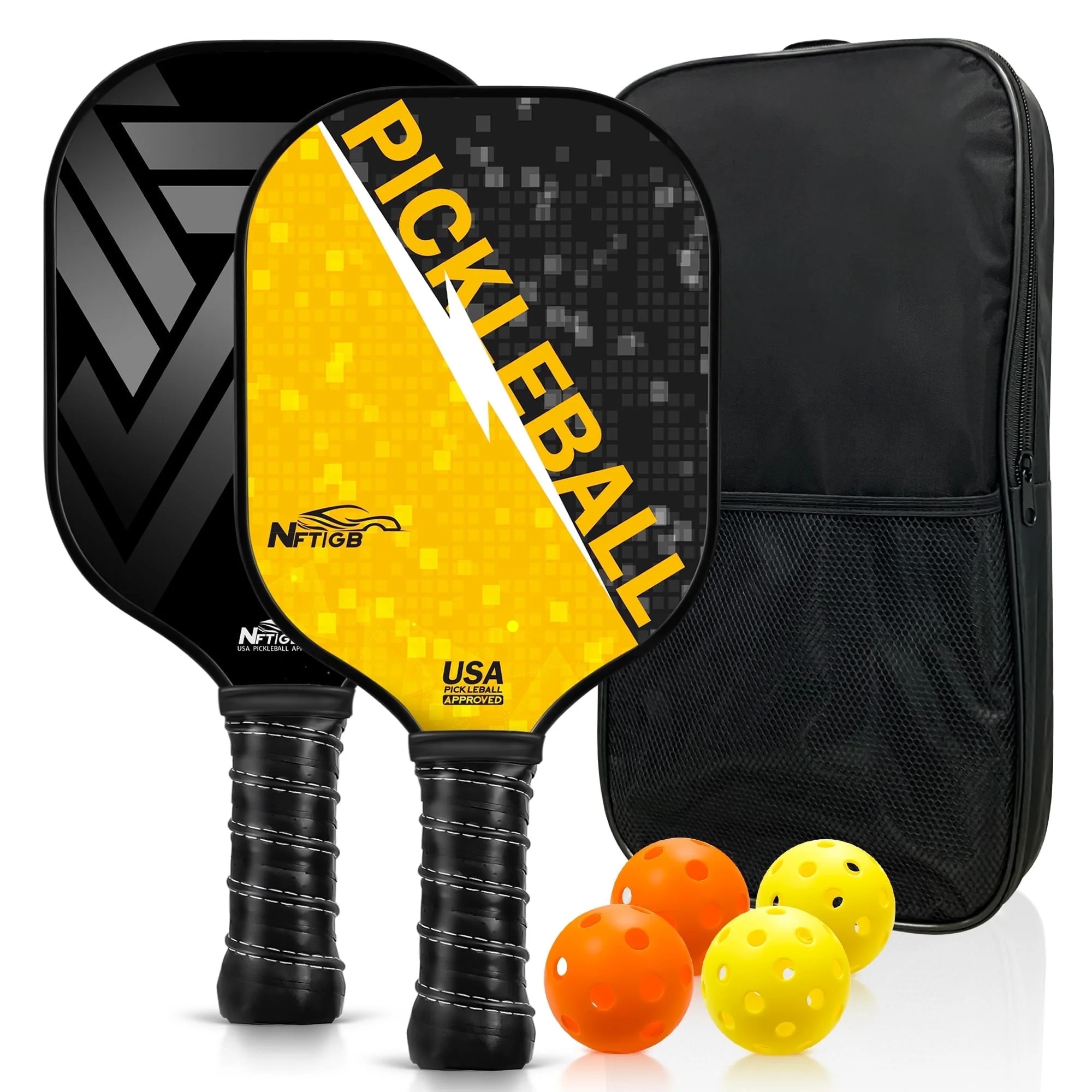 NFTIGB Pickleball Paddle Set – Trending Sport for All Ages, Lightweight Fiberglass, USAPA Appro... | Walmart (US)