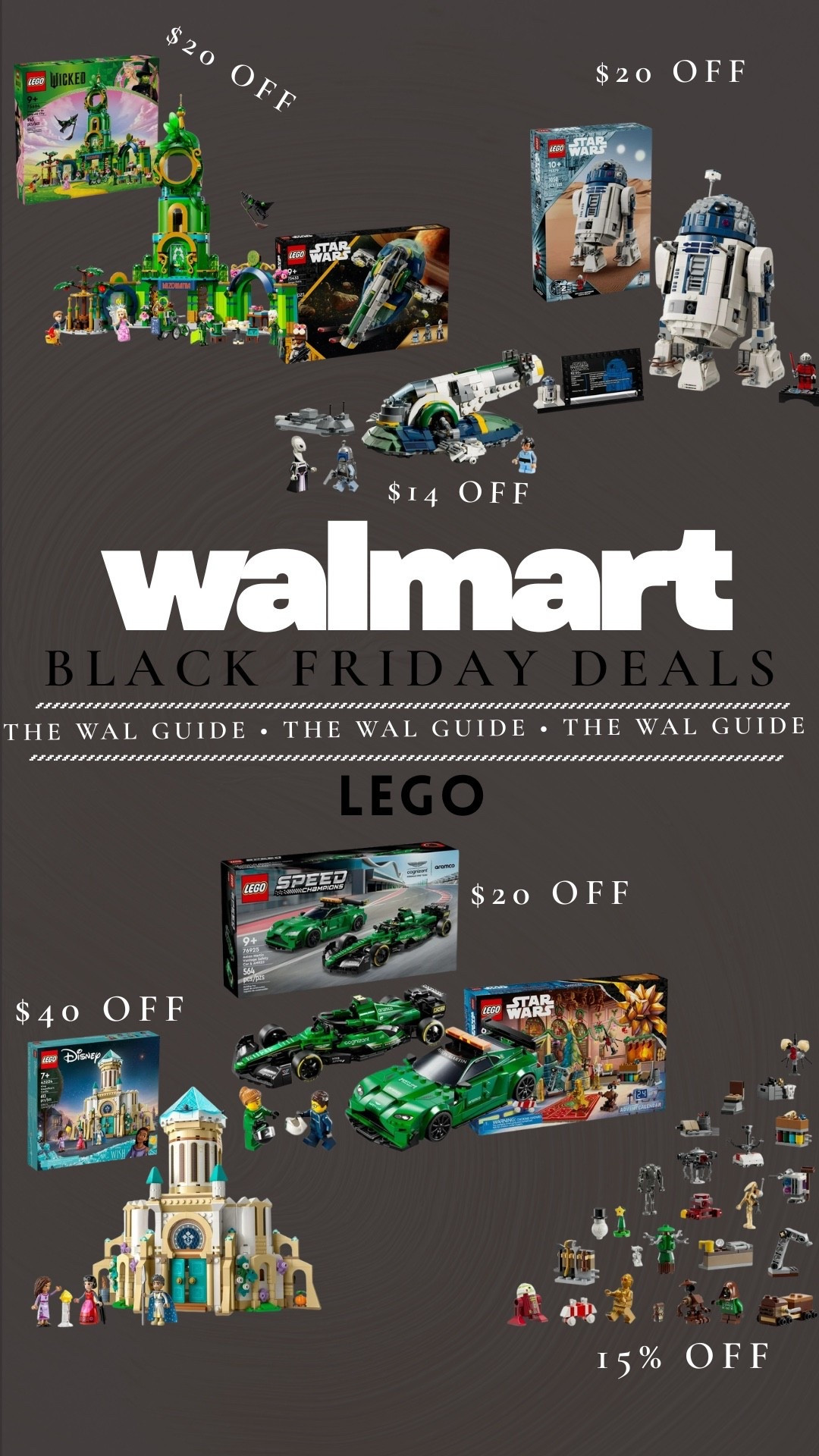 Walmart Black Friday LEGO deals. 




#LTKHoliday #LTKCyberWeek #LTKGiftGuide