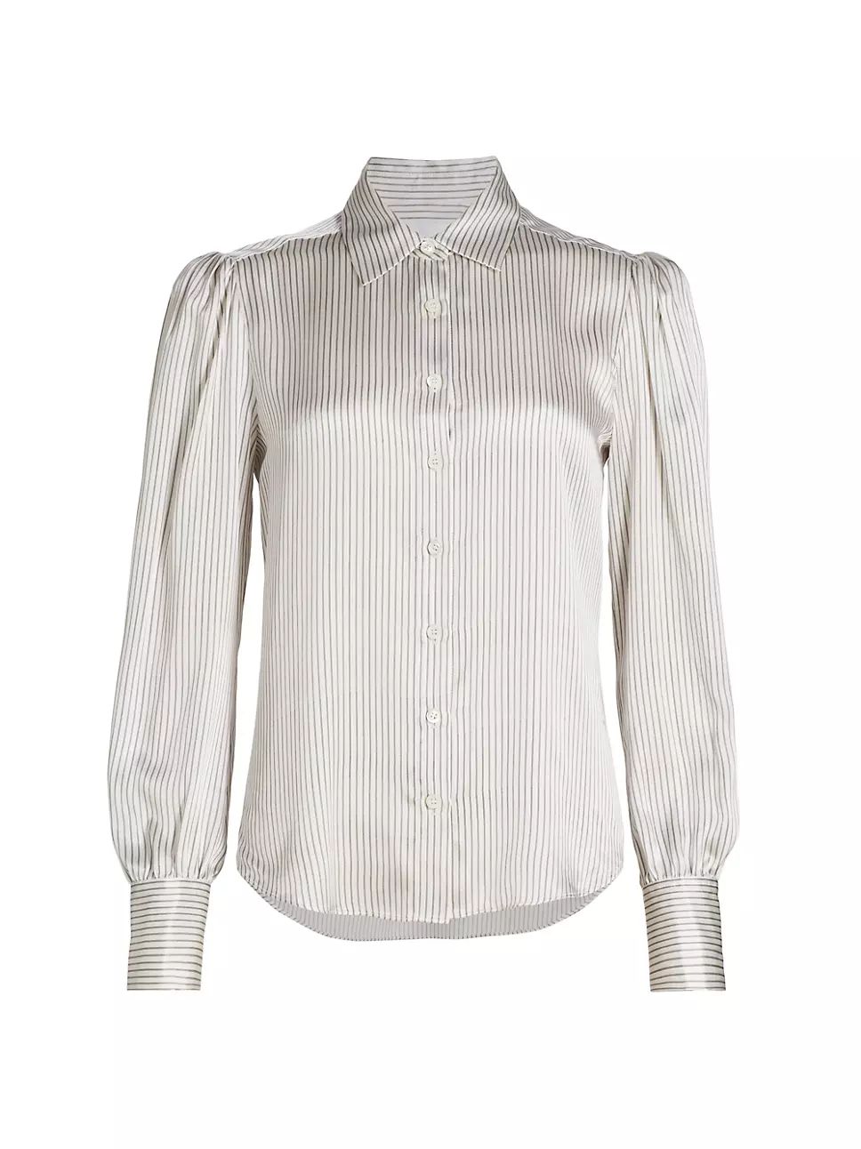 Victorian Silk Striped Blouse | Saks Fifth Avenue
